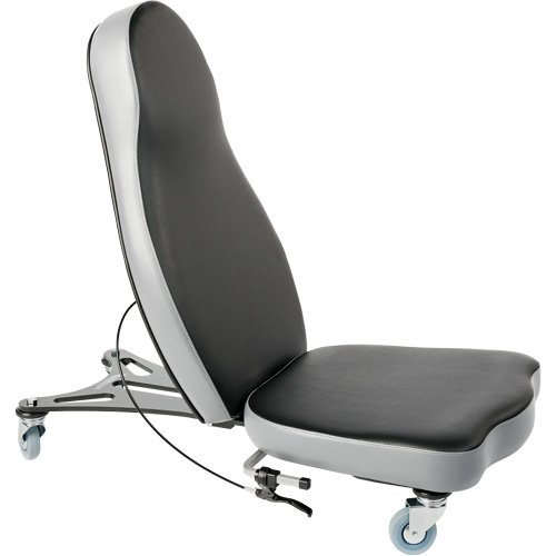 Flex 2 Ergonomic Chair, Vinyl, Black Industrial Sales