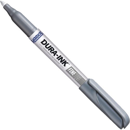 Marqueur permanent Dura-Ink no 15, Argent, Pointe Fin Industrial Sales