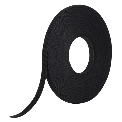 Ruban d'attaches One-Wrap, Boucle et crochet, 25 vg x 1/2", Auto-aggripant, Noir Industrial Sales