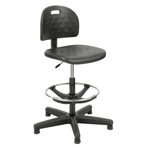 Tabouret Soft Tough, Stationnaire, Ajustable Hauteur, Capacit&eacute; 250 lb Industrial Sales