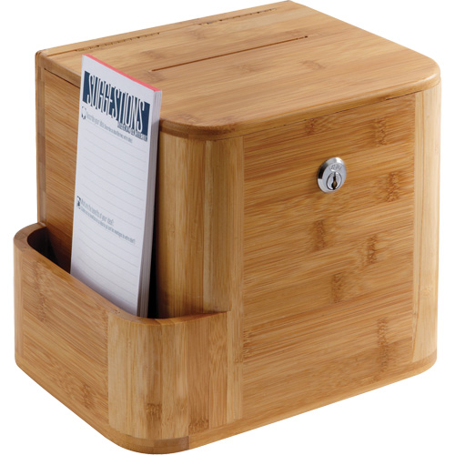 Bamboo Suggestion Box Industrial Sales