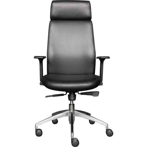 Fauteuil de cadre &agrave; dossier &eacute;lev&eacute; s&eacute;rie Activ, Polyur&eacute;thane/Vinyle, Noir, Capacit&eacute; 275 lb Industrial Sales