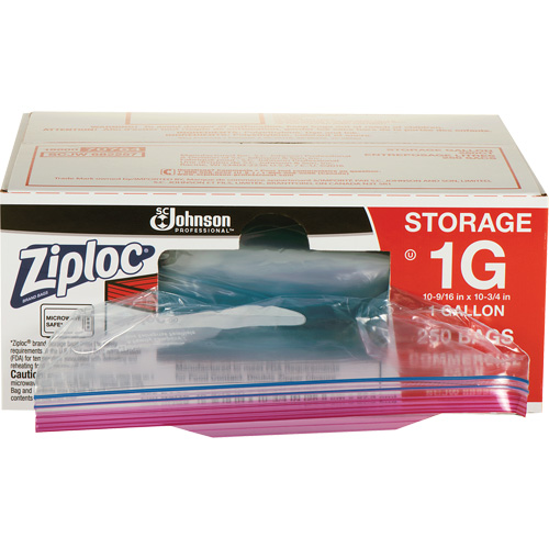 Sacs d'entreposage alimentaire &agrave; double fermeture &agrave; glissi&egrave;re de Ziploc Industrial Sales
