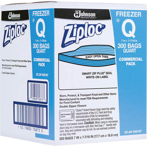 Ziploc&reg; Freezer Bags Industrial Sales
