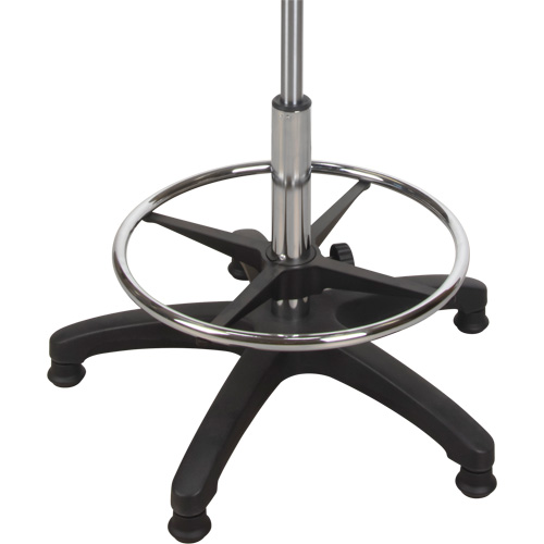 Heavy-Duty Ergonomic Stool with Adjustable Arm Rests, Stationary, Adjustable Height, 250 lbs. Capacity Industrial Sales