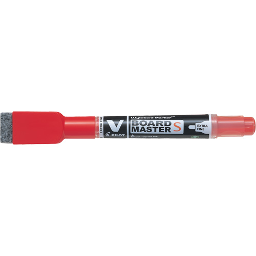 Vboard Master S White Board Marker with Eraser, Blue, Fine Tip Industrial Sales