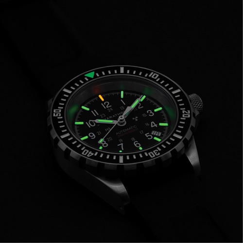Grande montre automatique de plong&eacute;e, Num&eacute;rique, &agrave; piles, 41 mm, Noir Industrial Sales