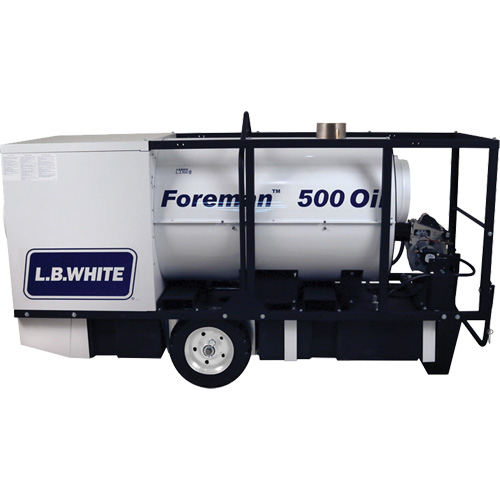 Foreman&reg; 500 Indirect-fired Portable Heater, Oil Filled, Kerosene, 500000 BTU/H Industrial Sales