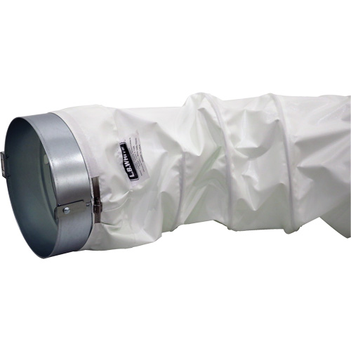 Trousse de canalisation de distribution blanc 12" x 12", adaptateur et bride Industrial Sales