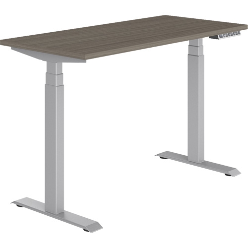 Newland Height-Adjustable Rectangular Table Industrial Sales