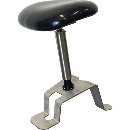 Tabouret assis-debout TA200, Vinyle, Noir, Capacit&eacute; 280 lb Industrial Sales