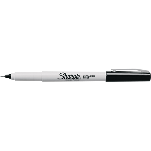 Pro Industrial Marker, Black, Ultra Fine Tip Industrial Sales