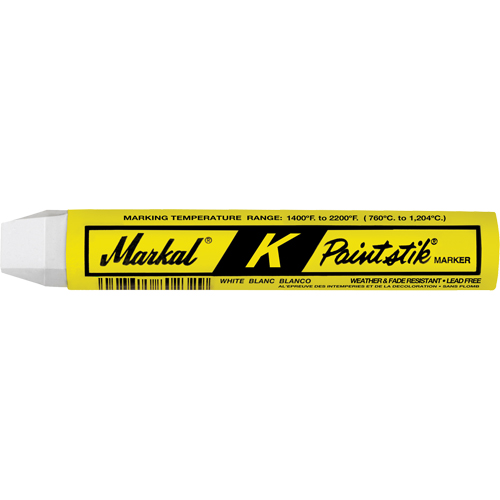 B&acirc;ton de peinture K Paintstick, B&acirc;ton plein, Blanc Industrial Sales