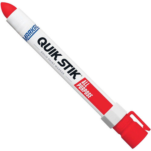 Quik Stik&reg; Twist-Up Paint Markers, Liquid, Red Industrial Sales