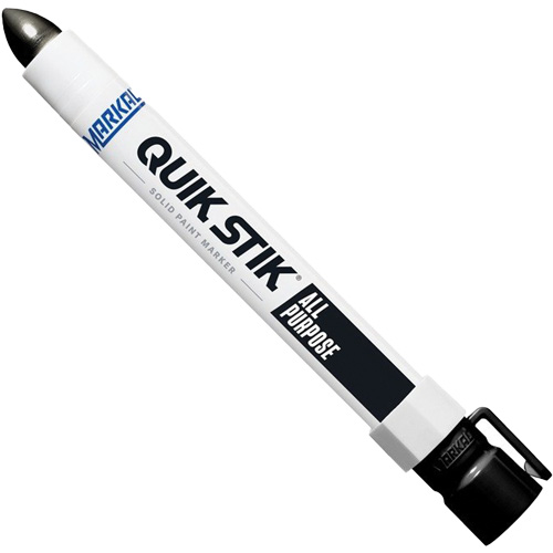 Quik Stik&reg; Twist-Up Paint Markers, Liquid, Black Industrial Sales