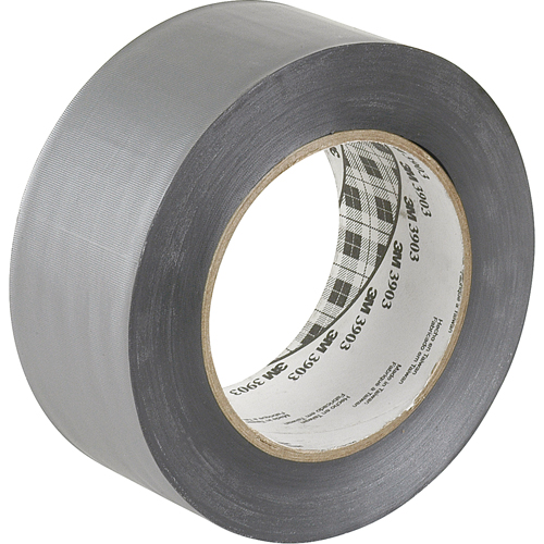 Rubans adh&eacute;sifs en vinyle 3903, 50 mm (2") la x 45,5 m (149,25') lo, 6,3 mils, Gris Industrial Sales