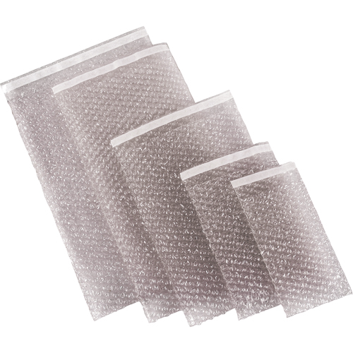 E-Z Seal Bubble Pouches, 8" W x 11.5" L Industrial Sales