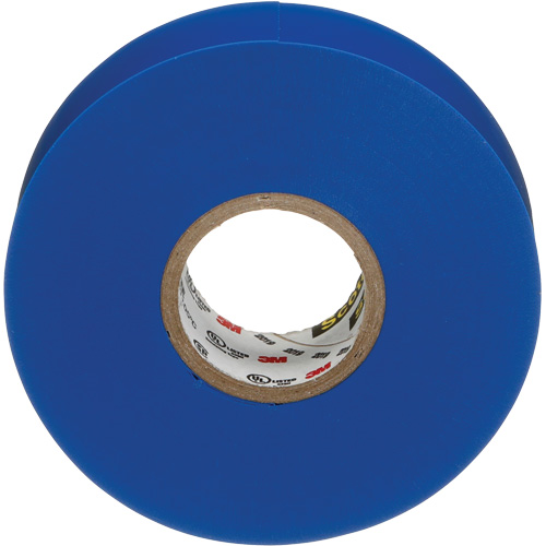 Rubans en vinyle pour codage en couleurs 35 Scotch, 19 mm (3/4") x 20,1 m (66'), Bleu, 7 mils Industrial Sales
