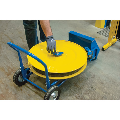 Strapping Dispenser, Polyester/Steel/Polypropylene Straps, 16"/8" Core Dia., 3"/8"/6" Roll Width Industrial Sales
