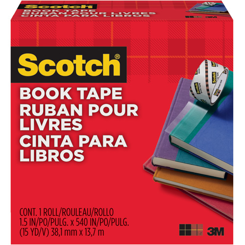 Ruban pour la r&eacute;paration de livres Scotch Industrial Sales