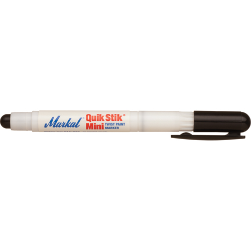 Quik Stik&reg; Mini Paint Marker, Solid Stick, Black Industrial Sales