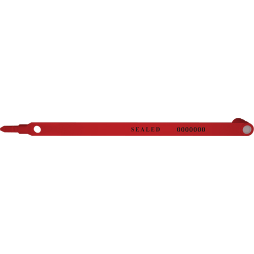uniFreight Security Seals, 7-3/4", Plastic, Truck Seal Industrial Sales