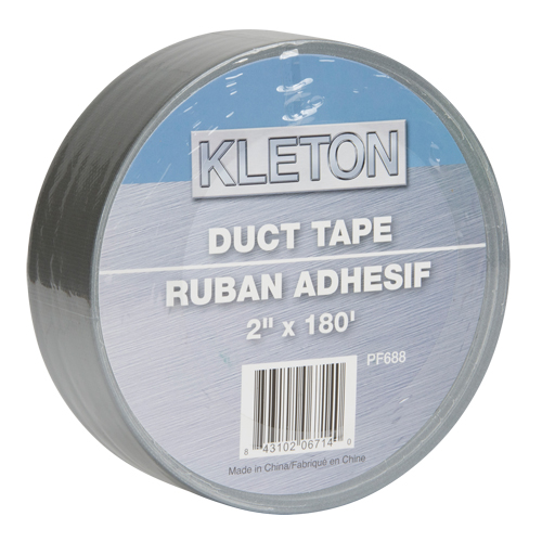 Ruban adh&eacute;sif de cat&eacute;gorie utilitaire, 9 mils, Argent, 50 mm (2") x 55 m (180') Industrial Sales