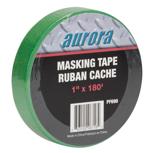 Ruban-cache pour peintres, 25 mm (1") x 55 m (180'), Vert Industrial Sales