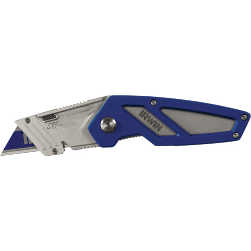 Couteau utilitaire pliant FK 100, 22 mm lame, poign&eacute;e en M&eacute;tal Industrial Sales