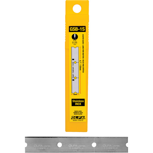 Glass Scraper Replacement Blades, Single Style Industrial Sales