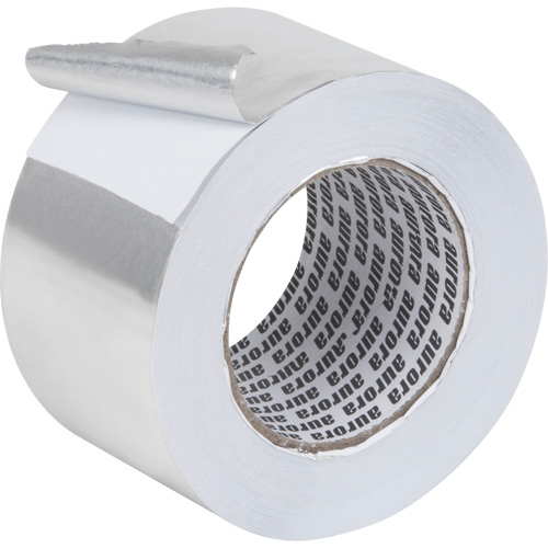 Ruban en aluminium, &eacute;paisseur 1,5 mil, 72 mm (3") x 45,7 m (150') Industrial Sales