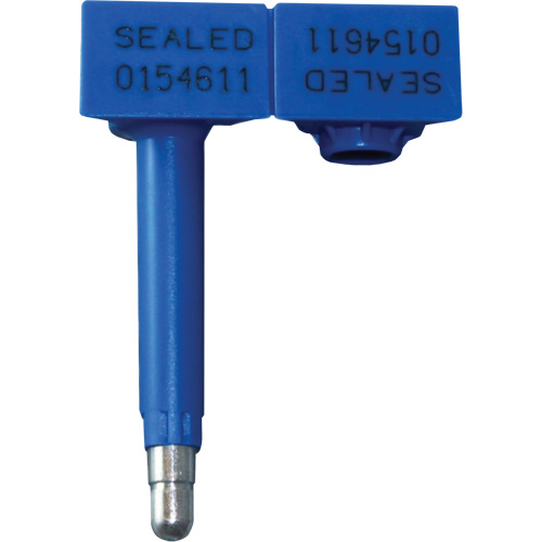 SnapTracker Security Seal, 3-3/8", Metal/Plastic, Bolt Seal Industrial Sales