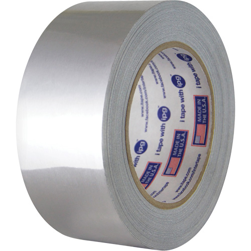 Silver Aluminum Foil Tape, 3 mils Thick, 25.4 mm (1") x 54.86 m (180') Industrial Sales