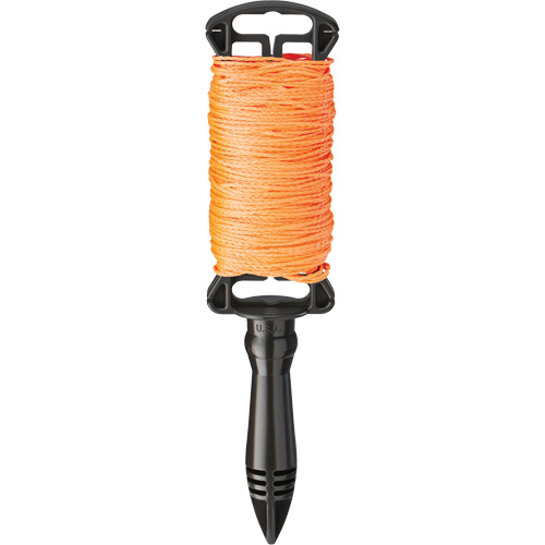 Ligne tress&eacute;e de remplacement avec bobine, 250', Nylon Industrial Sales