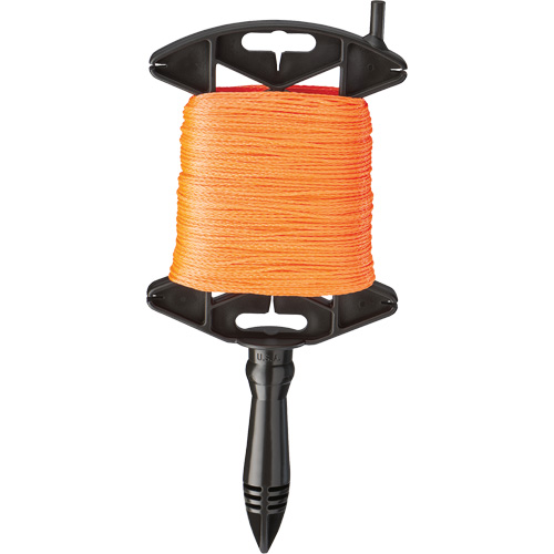 Ligne tress&eacute;e de remplacement avec bobine, 500', Nylon Industrial Sales