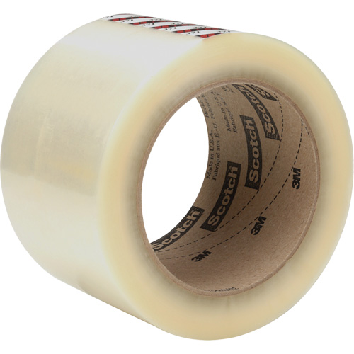 Ruban d'emballage Scotch 371, Adh&eacute;sif Caoutchouc, 1,2 mil, 72 mm (2-4/5") x 100 m (328') Industrial Sales