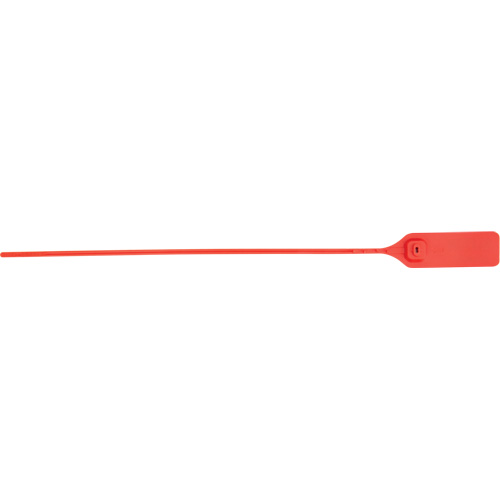 Heavy-Duty Security Seal, 13", Plastic, Pull-Up Seal Industrial Sales