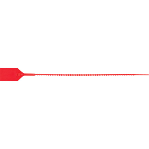 Standard-Duty Security Seal, 12", Plastic, Plastic Seal Industrial Sales