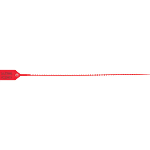 Scell&eacute; de s&eacute;curit&eacute; standard, 15", Plastique, Scell&eacute; en plastique Industrial Sales