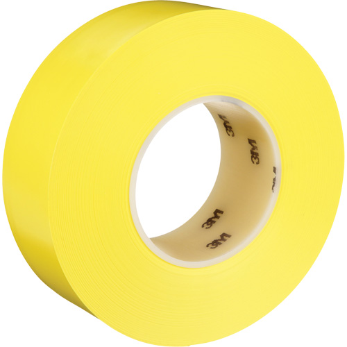 Ruban de marquage de planchers durable 971, 2" x 108', Vinyle, Jaune Industrial Sales