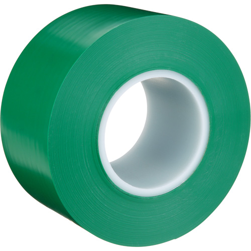 Durable Floor Marking Tape 971, 3" x 108', Vinyl, Green Industrial Sales