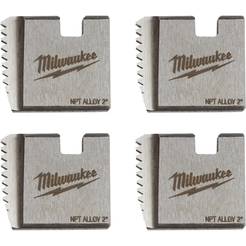 Matrices de tuyauterie portables NPT, Pour tuyau de 2", Alliage Industrial Sales