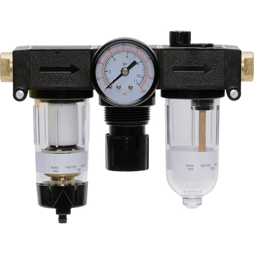 Filtre, d&eacute;tendeur & lubrificateur Modulair 200, 1/4" NPTF Industrial Sales