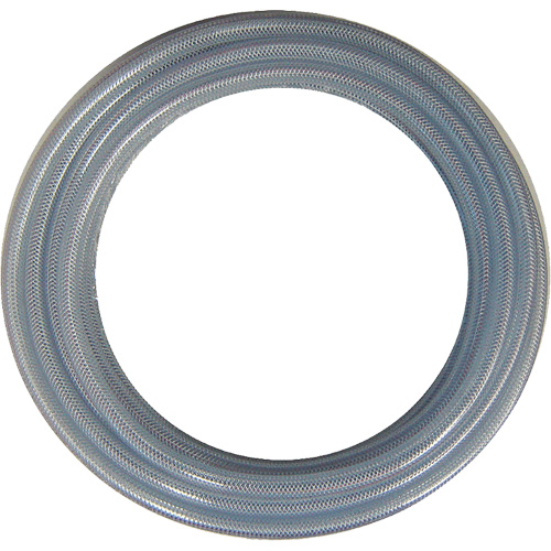 Tuyau tress&eacute;, 1.312" DE x 100' lo, PVC, Transparent Industrial Sales