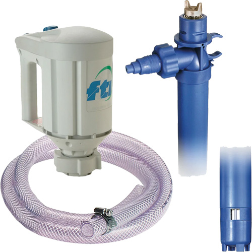 PFM-40 Drum Pump Kit with M3V Motor, Polypropylene/PVDF/Stainless Steel Industrial Sales