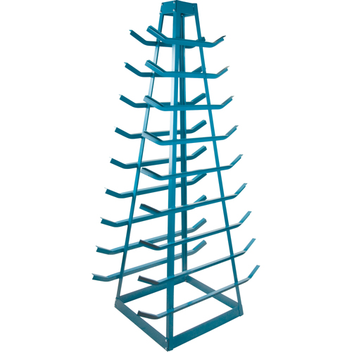 Supports pour tuyaux - Rangement horizontal, Horizontal, 9 Niveaux, 18" la x 40" p x 84" h, 1800 lb Cap. Industrial Sales