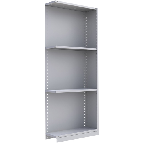 &eacute;l&eacute;ment de rayonnage Interlok, Acier, Sans boulons, Capacit&eacute; 800 lb, 36" la x 88" h x 24" p Industrial Sales