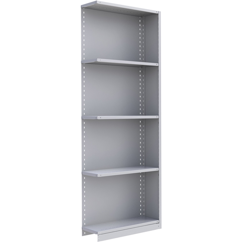 Interlok Shelving Unit, Steel, Boltless, 800 lbs. Capacity, 36" W x 100" H x 24" D Industrial Sales