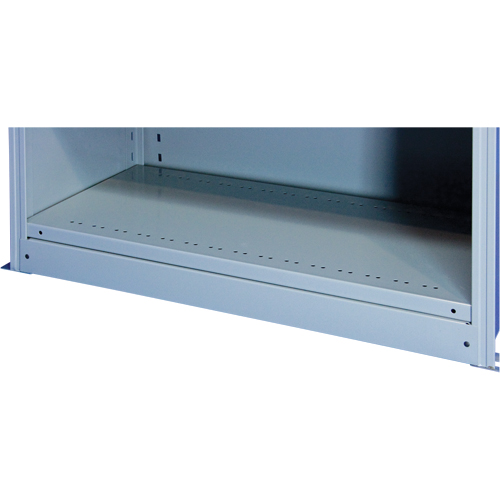 Plaque de base/façade pour rangement de bacs sur rayonnage enclenchable Interlok Industrial Sales