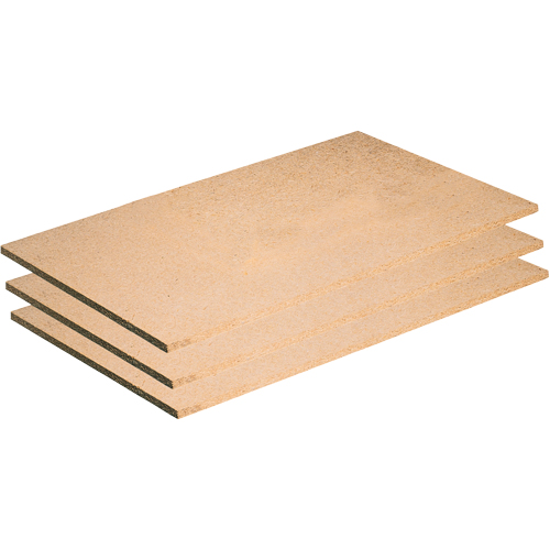 TABLETTE EN PANNEAU DE PARTICULE 5/8", 21"X84" Industrial Sales